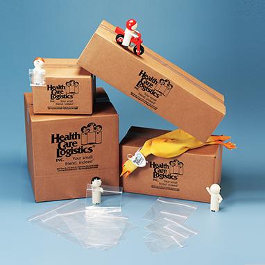 Reloc® Zippit® Bags, Single-Track, 5 x 5