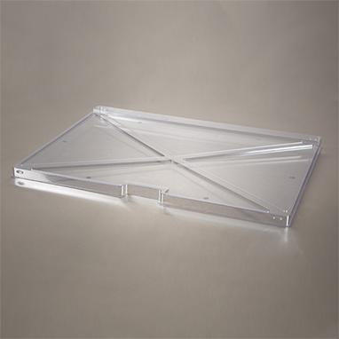 MedValue Full-Size Clear Lift-Off Lid Only