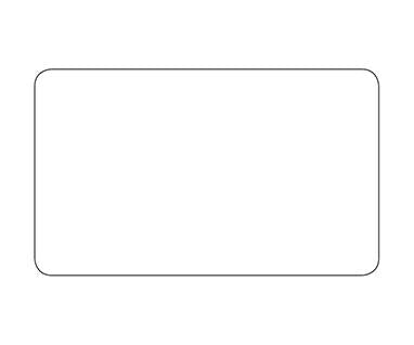 MedValue Blank White Labels