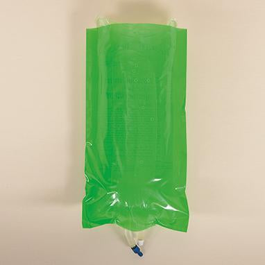 MedValue IV Covers, Green, 6 x 10, Slit at Sealed End
