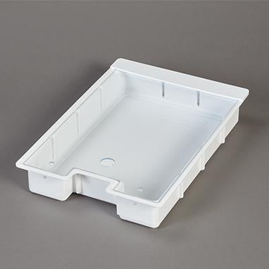 MedValue Half-Size Crash Cart Box with Clear Slide-In Lid