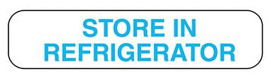 MedValue Store In Refrigerator Labels