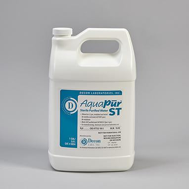 MedValue Sterile AquaPur ST, 1 gallon, Case