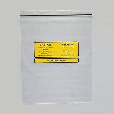 MedValue Chemotherapy Disposal Bags, 12 x 15