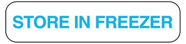 MedValue Store In Freezer Labels