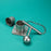MedValue Stainless Steel Tablet Pulverizer with Handle Attached