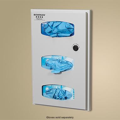 MedValue Recessed Triple Glove Box Dispenser