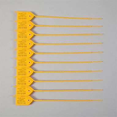 MedValue Draw-Tight Seals, Yellow, Case