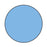 MedValue Blank Circle Labels, Blue