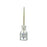 Thermco Accu-Safe - Liquid-in-Glass Thermometer Celsius -5° to 15°C Partial Immersion Door / Wall Mount Does Not Require Power - ACCR0201BLS