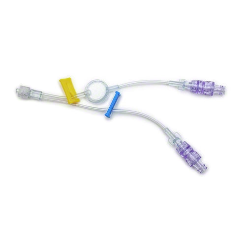 B. Braun EXT SET, BIFURCATED MICROBORE NEEDLELESS CONN 6" (100/CS) - BP6860N