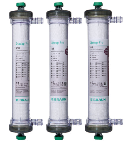 B. Braun DIALYZER, DIACAP PRO 19H (20/CS) - 720DH19