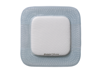 Coloplast Biatain Silicone Foam Dressing 4 X 12 Inch Rectangle Silicone Adhesive with Border Sterile - 33401