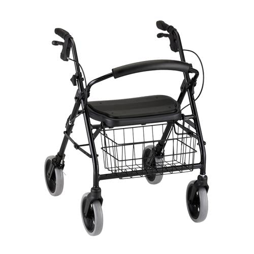 Nova Ortho-Med Walker, Rl Cruiser Dlx 8" Wheels - 4202BK