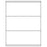 Tabbies Laser / Inkjet Label Sheets, - 3-1/2" H x 8-1/2" W, - 300 per Pack - 40163