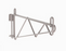 Single Shelf Support - Gray