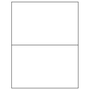 Tabbies Laser / Inkjet Label Sheets, - 5-1/2" H x 8-1/2" W, - 200 per Pack - 40164