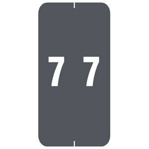 Tabbies Smead LLC Compatible Numeric 91800 Label Rolls and Kit, 2"H x 1"W, 250 Per Role