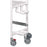 IPU - Cart Oxygen Tank Holder For Respiratory Supply Cart, E Cylinders - MRS42 OXYCAD