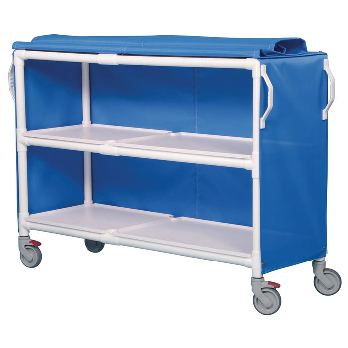 IPU CART, LINEN 2SHELF W/LINEN COVER - PC275