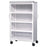 IPU - Linen Cart with Cover 4 Shelves PVC 5 Inch Heavy Duty Casters, 2 Locking - LC36-4