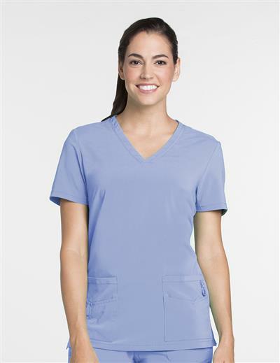 Landau Uniforms Lynx Scrub Shirt 2 Pockets Short Sleeves Female - 6003-GEPN-XL