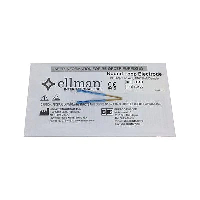 Ellman - Loop Electrode Tungsten Wire Round Loop Tip Reusable NonSterile - TB1B