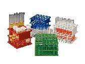 Nalgene Unwire - Half Rack Test Tube Rack 36 Place 13 mm Tube Size White 2-1/4 X 4 X 4 Inch - 66023-663