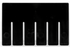 Akro-Mils DIVIDER, BIN WIDTH F/30288/30293 (6/PK) - 41288