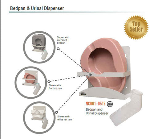 Bowman Dispensers NC001-0512 Bedpan/Urinal Dispenser