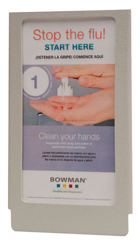 Bowman Dispensers SN003-0212 Sign Holder
