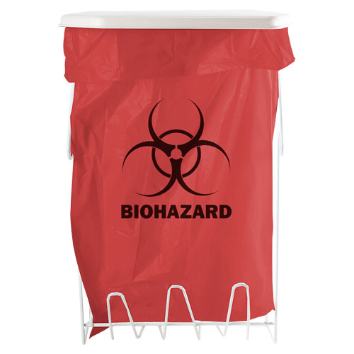 Bowman Dispensers MW-005 Biohazard Bag Holder - 5 Gallon