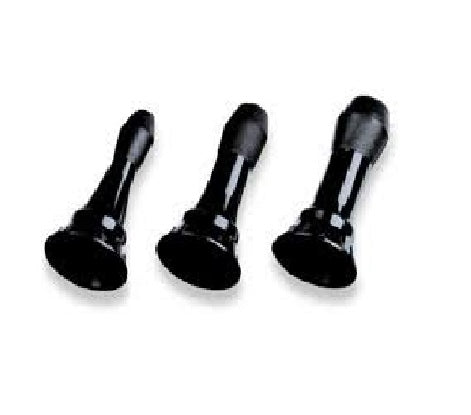 Welch Allyn SofSpec Reusable Ear Specula Set for Diagnostic Otoscopes, 3.0 mm, 5.0 mm, 7.0 mm, Qty. 3 - 24420