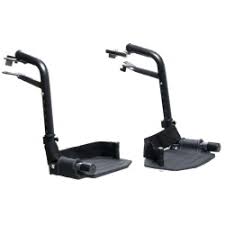 Drive Medical - Wheelchair Footrest For TR39 Lightweight Steel Transport Wheelchair - TR39SF-SV