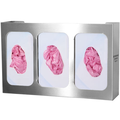 Bowman Dispensers GS-123 Glove Box Dispenser - Triple with Dividers