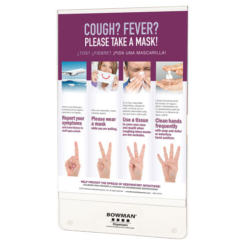Bowman Dispensers MP-070 Sign Holder - Vertical