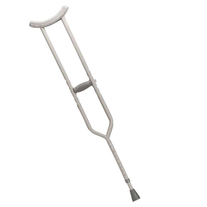 Drive Medical Heavy Duty Steel Crutches - 1 Pair