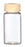 scintillation vials with attached pulp backed foil lined PP cap