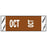 Tabbies Original COL'R'TAB® Month Label Packs, 1/2"H x 1-1/2"W, 100 Per Pack