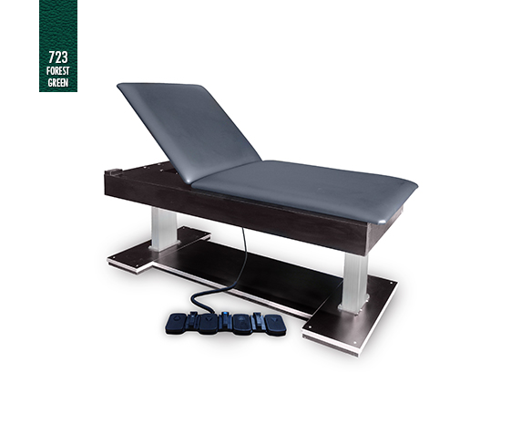 Hausmamann Econo Bariatric Hi-Lo Treatment Table with Power Backrest - 78" x 32" x 22"-31"