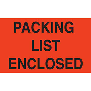 Tabbies Enclosed Labels - 3"H x 5"W, 500 per Roll