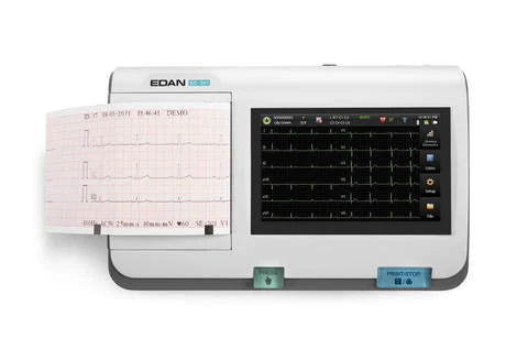 Edan SE-301 - Electrocardiograph Monitors Battery Operated Digital Display - SE-301