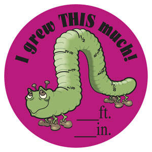 Tabbies Children's Stickers Practice Marketing/Giveaways - 1-3/4" CIRCLE, 100 per Roll