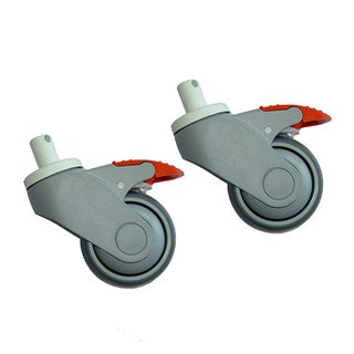 Etac 75 mm (3") Castors – Clean 49 cm - Grey