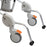 Etac Anti Tippers, Pair
