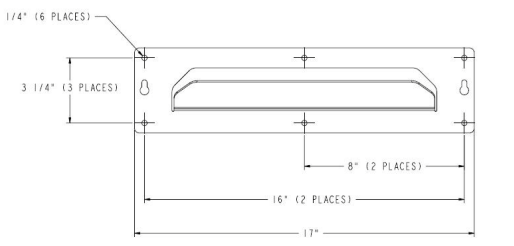 Stryker Medical - Wall Bracket - 6254001026S