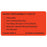 Tabbies Patient Responsibility Labels, Fluorecent Red - 3-1/4"W x 1-3/4"H, 250 per Roll - MAP4180