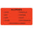 Tabbies Allergy Labels, "Allergies [] Latex [] Dye [] Tape [] Other" Fluorescent Red - 3-1/4"W x 1-3/4"H, 250 per Roll - MAP3250