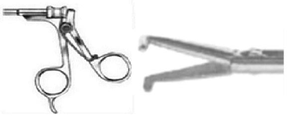 Spring Handle - Mixter Forceps 90 Degree