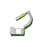 Healthmark Closed Container Locks - White, 1000 Per Pack - HMK-3030-WT
